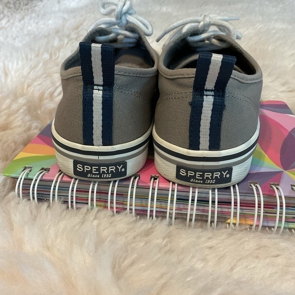 Sperry Top Sider PREP Women's Memory Foam Crest CVO Canvas Shoes STS 84830 SZ8.5 - Picture 4 of 5